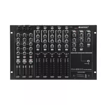 Misturadora Omnitronic CM-5300 5 canais 20 - 20000 Hz preto