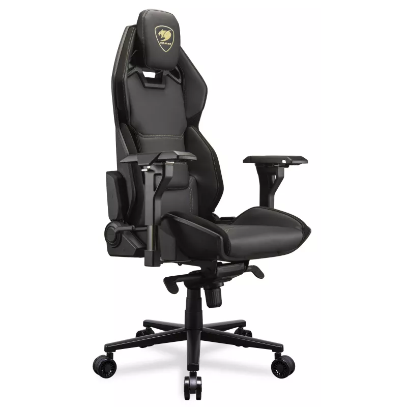 Cadeira gaming para PC COUGAR Gaming Hotrod Royal assento acolchoado preto