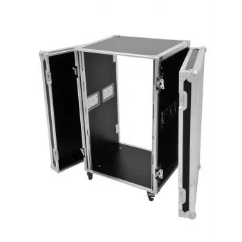 Flightcase Roadinger 30109127 Bétula Preto Prateado 29,2 kg