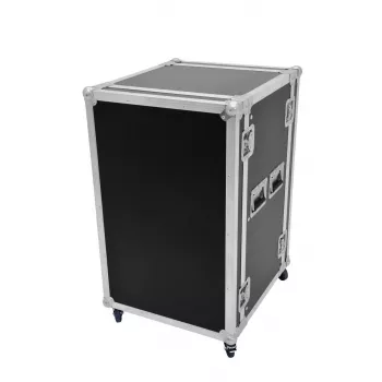 Flightcase Roadinger 30109127 Bétula Preto Prateado 29,2 kg