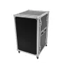 Flightcase Roadinger 30109127 Bétula Preto Prateado 29,2 kg