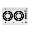 TerraMaster F5-422 NAS/servidor de armazenamento Desktop Intel® Celeron® J3455 4 GB DDR3 0 TB cinzento