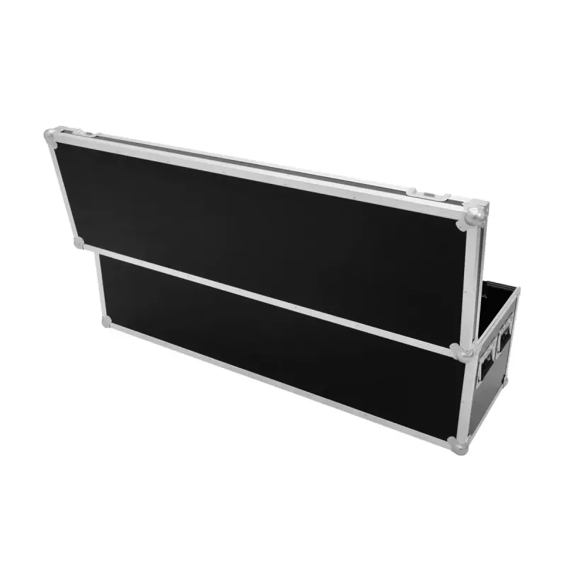 Flightcase Roadinger 30126920 bétula preto prateado 17,3 kg