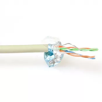Cabo de patch ACT CAT5E F/UTP LSZH flexível marfim 500m
