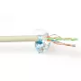 Cabo de patch ACT CAT5E F/UTP LSZH flexível marfim 500m