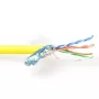Cabo de patch ACT CAT5E F/UTP LSZH flexível amarelo 500m