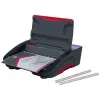 Máquina de encadernar elétrica GBC WireBind® WB15E, encadernadora de arame, elétrica, 125 folhas, preto, vermelho