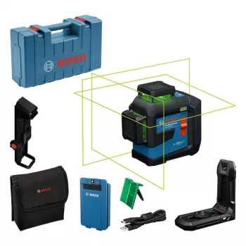 Nível laser Bosch GLL 80-33 G 30 m 500-540 nm (< 10mW)