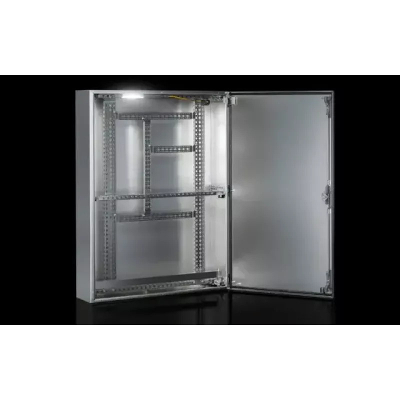 Caixa elétrica Rittal 1009.000 aço inoxidável IP66 largura 600 mm profundidade 210 mm altura 380 mm