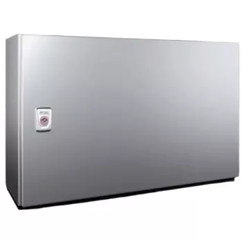Caixa elétrica Rittal 1009.000 aço inoxidável IP66 largura 600 mm profundidade 210 mm altura 380 mm