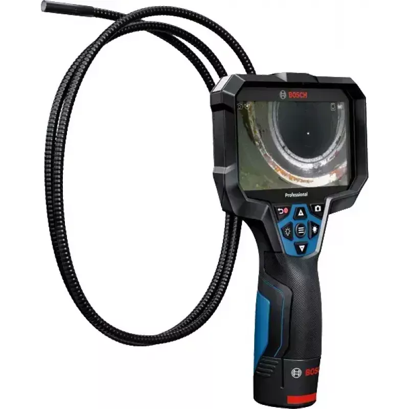 Bosch GIC 12V-5-27 C PROFESSIONAL câmara de inspeção industrial 8,3 mm sonda flexível e de forma estável IP67, IP54