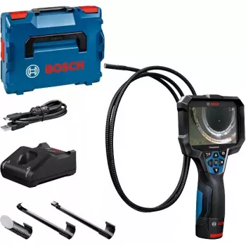 Bosch GIC 12V-5-27 C PROFESSIONAL câmara de inspeção industrial 8,3 mm sonda flexível e de forma estável IP67, IP54