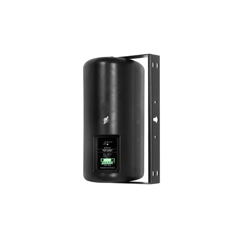 Omnitronic ODP-206T Altifalante de parede, 20 W, preto, 2 unidades
