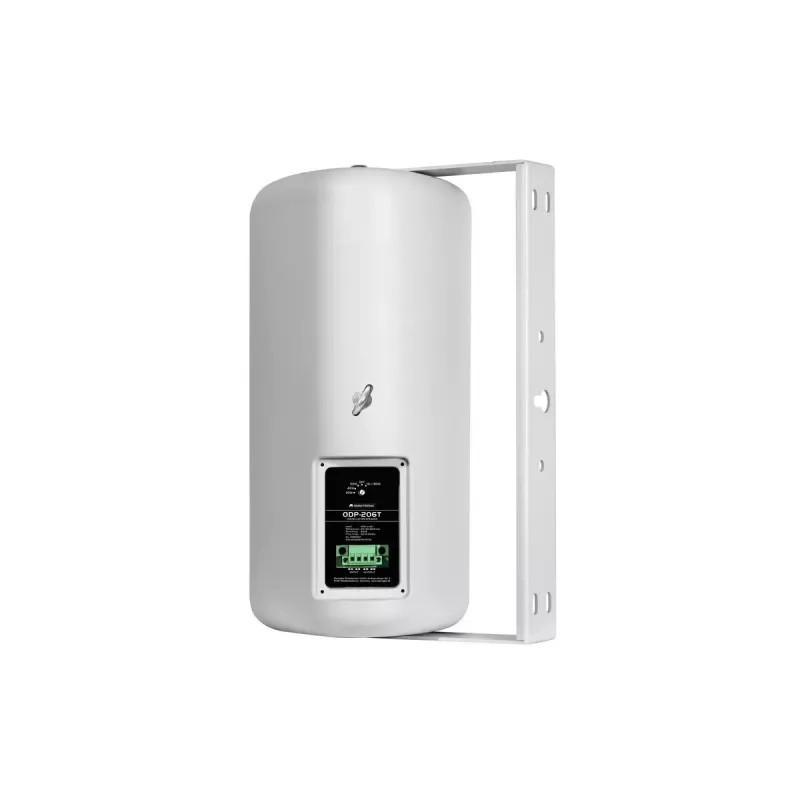 Omnitronic ODP-206T Altifalante de parede, 20 W, branco, 2 unidades