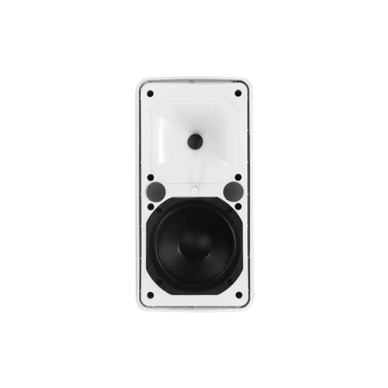 Omnitronic ODP-206T Altifalante de parede, 20 W, branco, 2 unidades