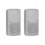 Omnitronic ODP-206T Altifalante de parede, 20 W, branco, 2 unidades