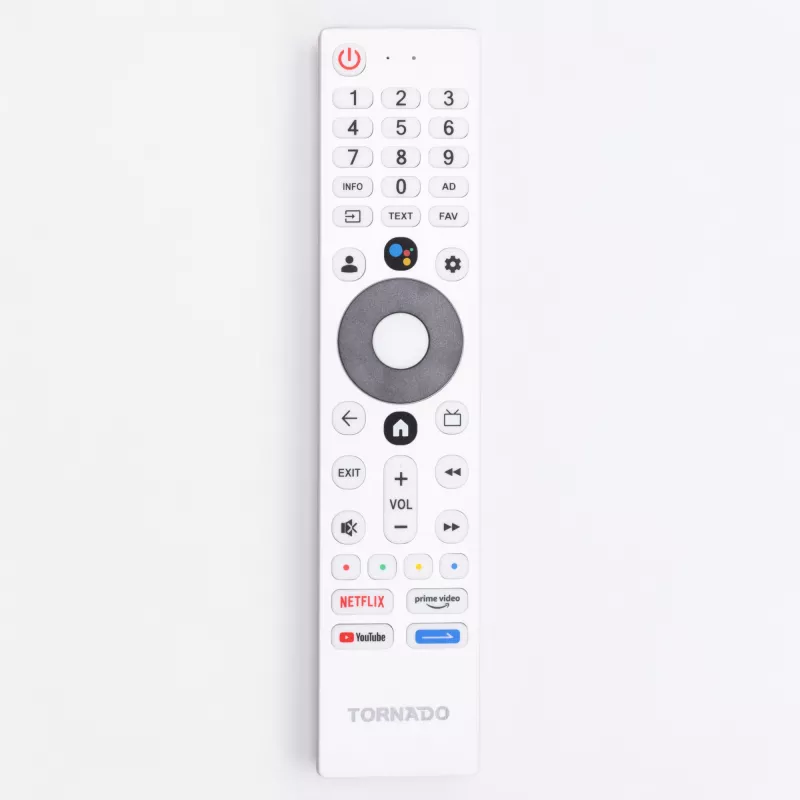 TORNADO 65UA3400X | 65 polegadas 4K UHD Google TV sem moldura com HDR10 e HLG