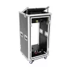 Flightcase Roadinger 30110004 contraplacado preto 33,2 kg