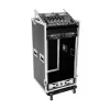 Flightcase Roadinger 30110004 contraplacado preto 33,2 kg