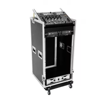 Flightcase Roadinger 30110004 contraplacado preto 33,2 kg