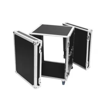Flightcase Roadinger 3010982C contraplacado preto 28,7 kg