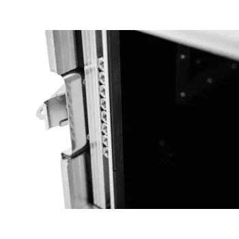 Flightcase Roadinger 30109112 bétula preto prateado 22 kg