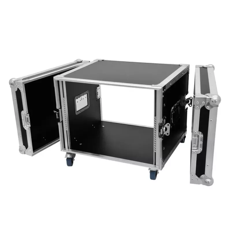 Flightcase Roadinger 30109112 bétula preto prateado 22 kg