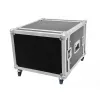 Flightcase Roadinger 30109112 bétula preto prateado 22 kg
