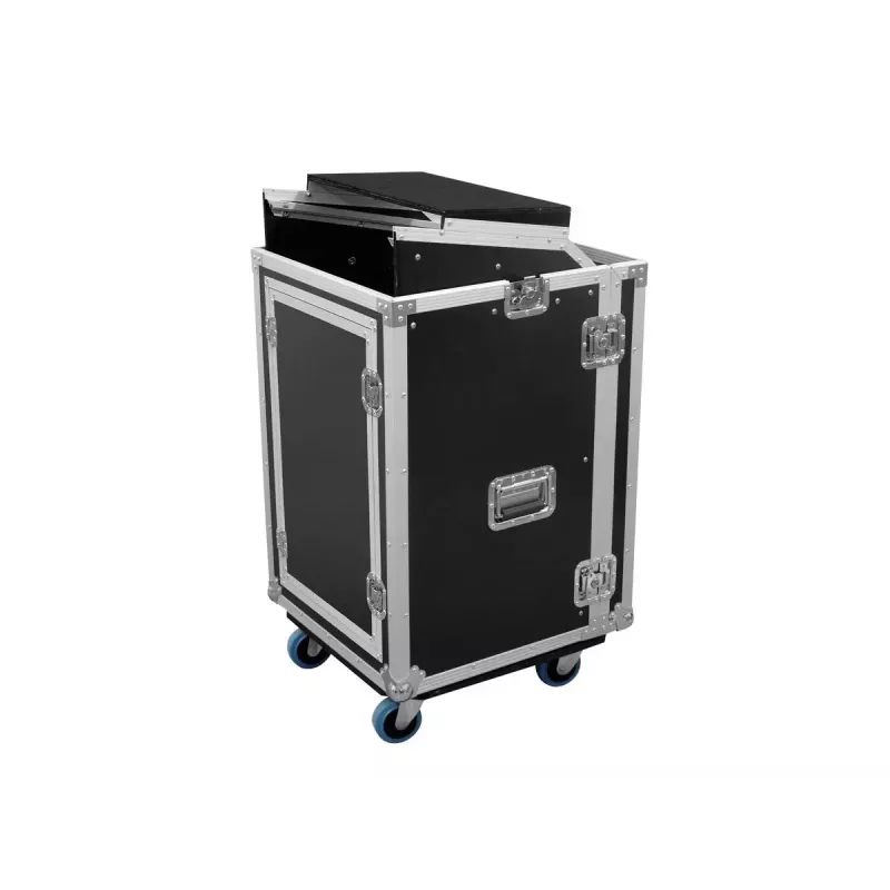Flightcase Roadinger 3011000P contraplacado preto 35,4 kg