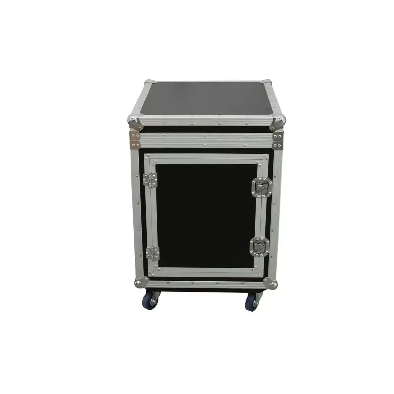 Flightcase Roadinger 3010999N contraplacado preto prateado 27,4 kg