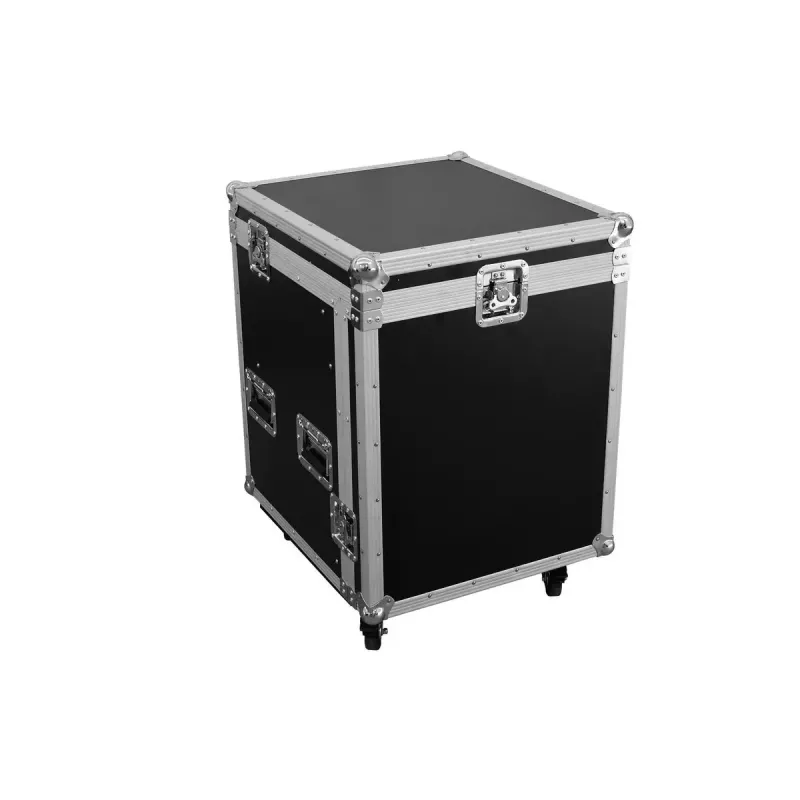 Flightcase Roadinger 3010999N contraplacado preto prateado 27,4 kg