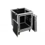Flightcase Roadinger 3010999N contraplacado preto prateado 27,4 kg