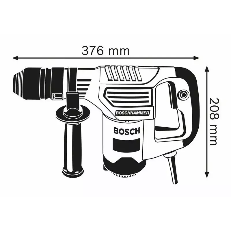 Bosch 0 611 320 703 Martelo perfurador 650 W