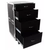 Flightcase Roadinger 30126432 contraplacado preto prateado 64,5 kg