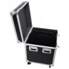 Flightcase Roadinger 30126415 contraplacado preto prateado 31,9 kg