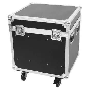 Flightcase Roadinger 30126415 contraplacado preto prateado 31,9 kg