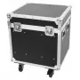 Flightcase Roadinger 30126415 contraplacado preto prateado 31,9 kg