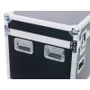 Flightcase Roadinger 30126410 contraplacado preto prateado 46,5 kg