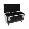 Flightcase Roadinger 30126410 contraplacado preto prateado 46,5 kg