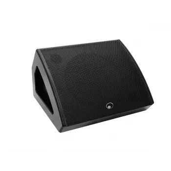 Monitor de cunha Omnitronic KM-115A 250W RMS 2 vias preto