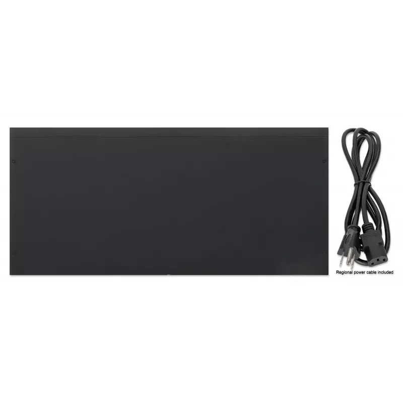 Intellinet switch Gigabit Ethernet PoE+ de 24 portas gerido via web com 4 portas Gigabit Combo Base-T/SFP, conforme IEEE 802.3at/af Power over Ethernet (PoE+/PoE), 370 W, Endspan, montagem em rack 19