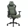 Cadeira gaming universal Cougar DEFENSOR S ARMY verde F — assento acolchoado, 150 kg máx., L 760 × P 690 mm, A 129,5–137 cm