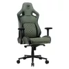 Cadeira gaming universal Cougar DEFENSOR S ARMY verde F — assento acolchoado, 150 kg máx., L 760 × P 690 mm, A 129,5–137 cm