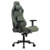 Cadeira gaming universal Cougar DEFENSOR S ARMY verde F — assento acolchoado, 150 kg máx., L 760 × P 690 mm, A 129,5–137 cm