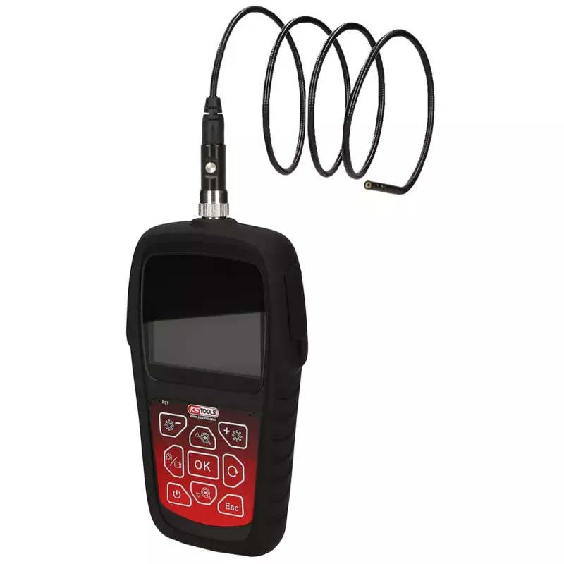 Endoscópio industrial KS Tools 550.7530, peso 525 g, câmara de inspeção manual