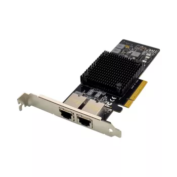 Adaptador de rede MicroConnect PCIe x8 Dual RJ45 10 GbE X550, PCIe x8, Dual RJ45 10GbE