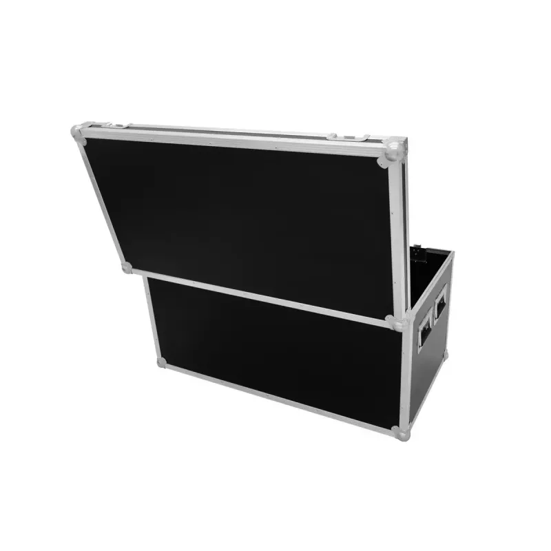 Flightcase Roadinger 30127010 bétula preto prateado 15,7 kg