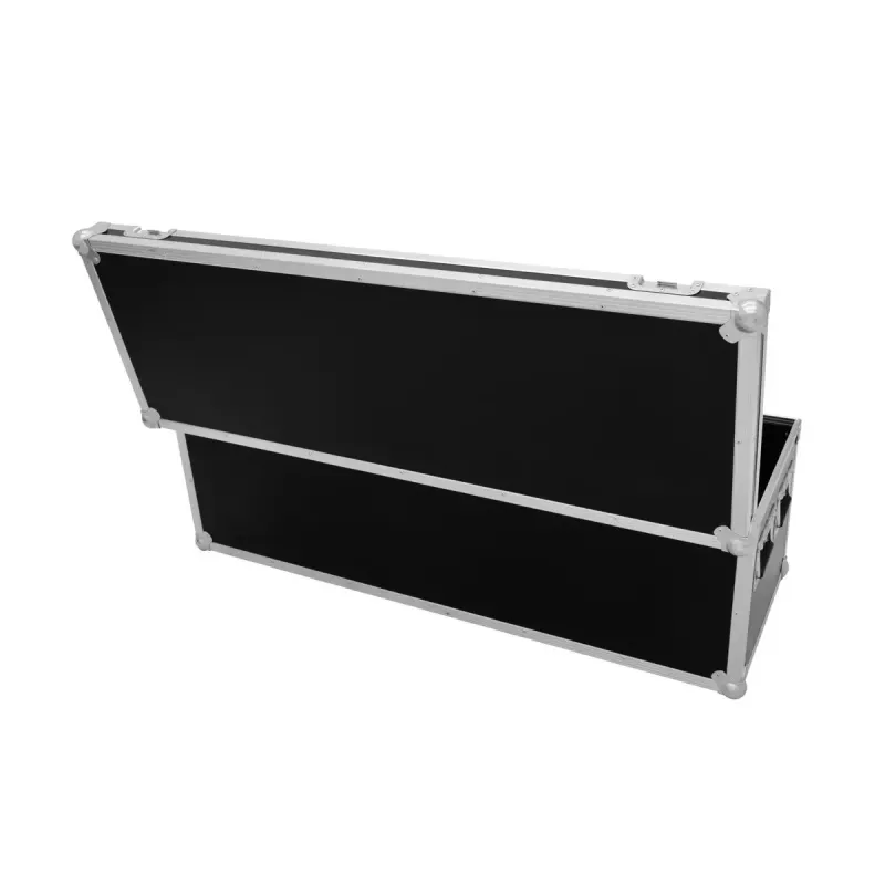 Flightcase Roadinger 30126915 bétula preto prateado 14,8 kg