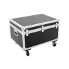 Flightcase Roadinger 30126766 contraplacado preto prateado 22,8 kg