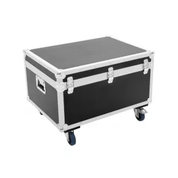 Flightcase Roadinger 30126766 contraplacado preto prateado 22,8 kg